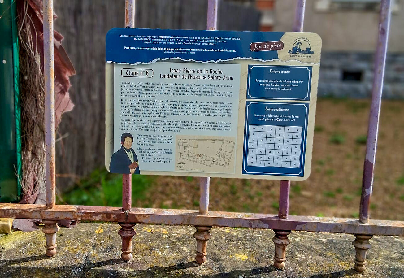 Un jeu de piste pour découvrir Roëzé autrement